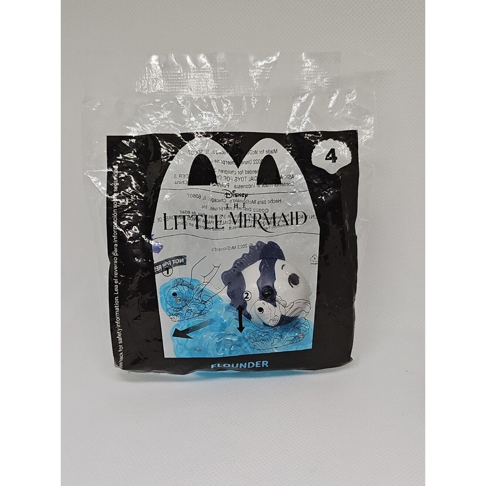 Flounder The Little Mermaid #4 Disney McDonalds 2023 - NEW